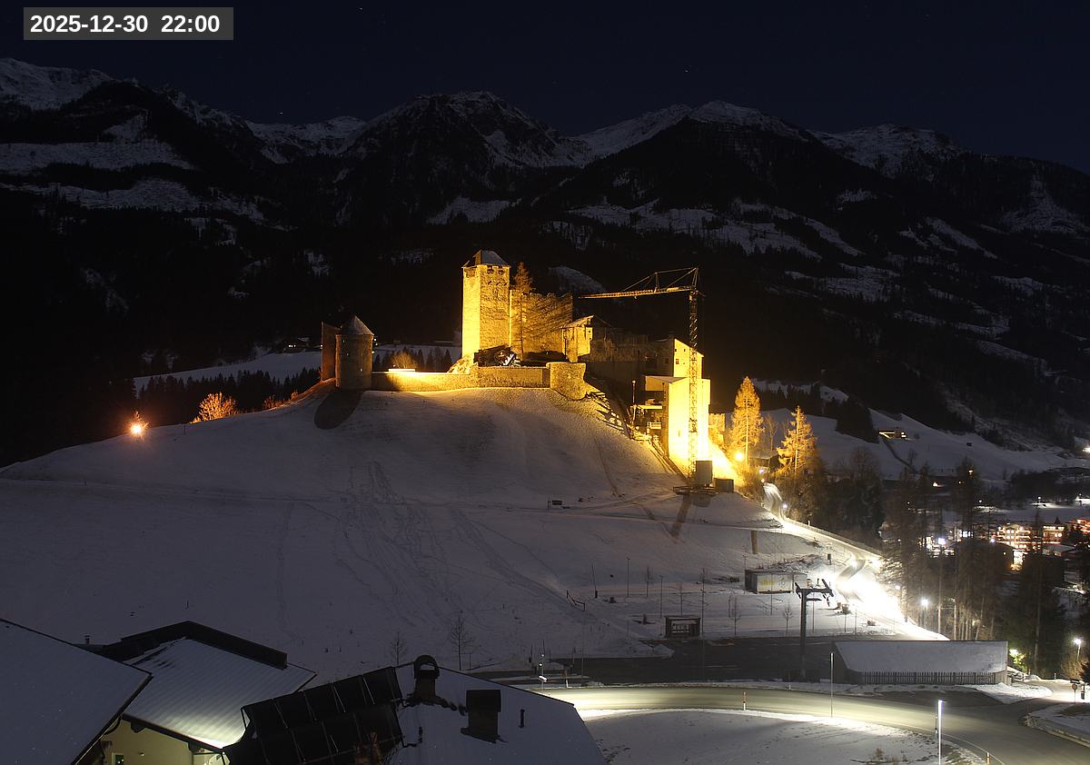 Webcam Burg Heinfels, 2025-12-30 22:00 Uhr