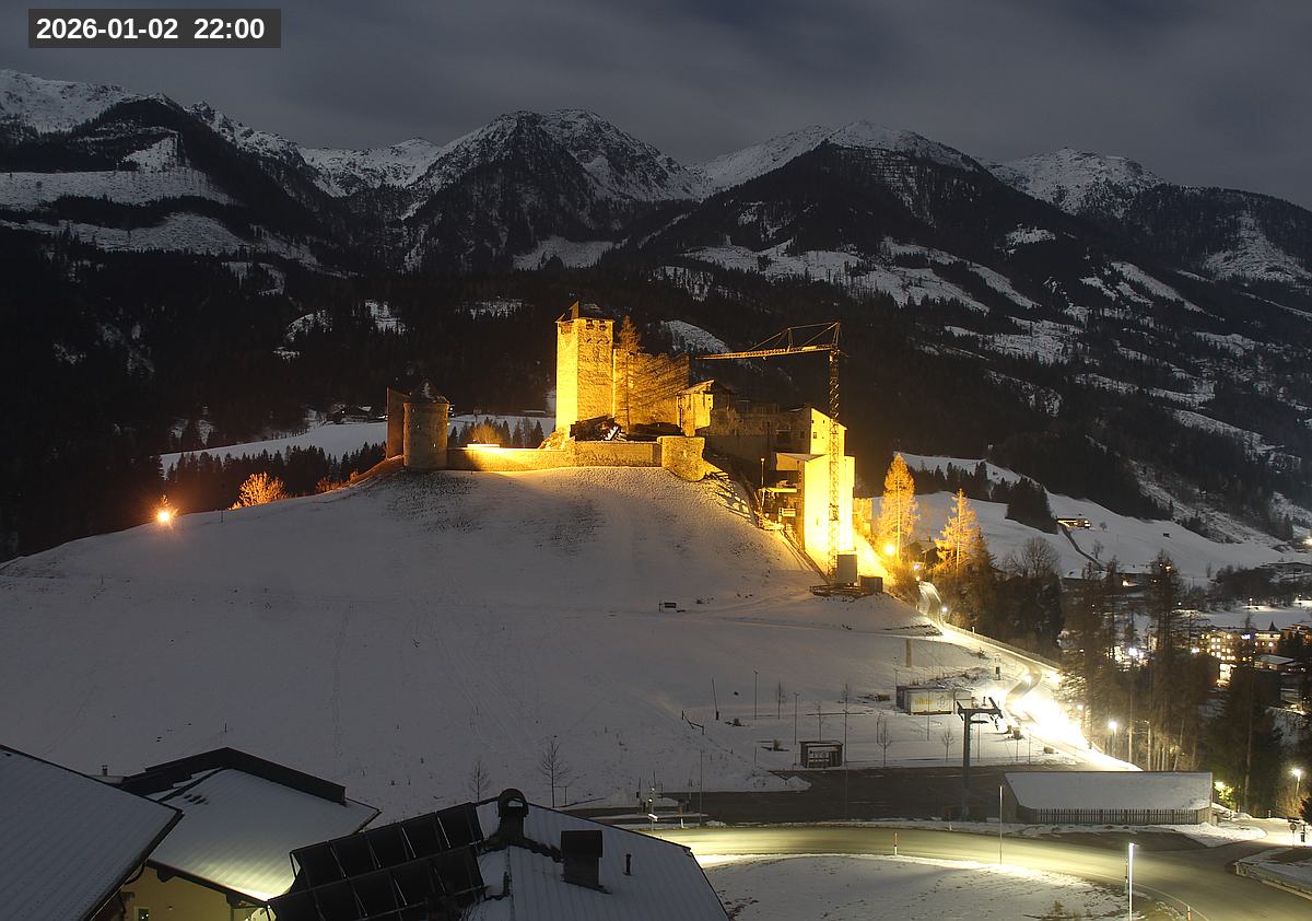 Webcam Burg Heinfels, 2026-01-02 22:00 Uhr