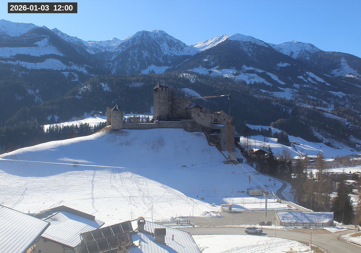 Webcam Burg Heinfels, 2026-01-03 12:00 Uhr