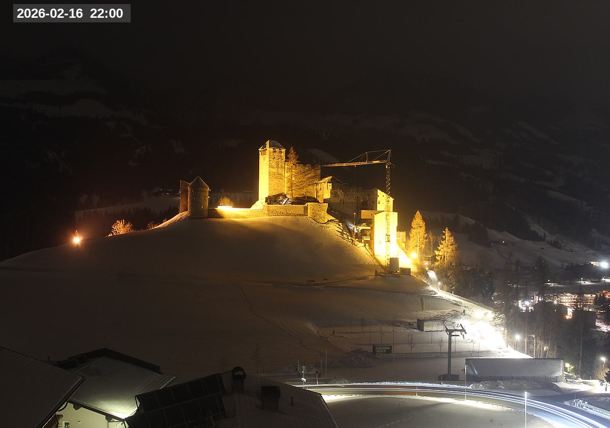Webcam Burg Heinfels, 2026-02-16 22:00 Uhr