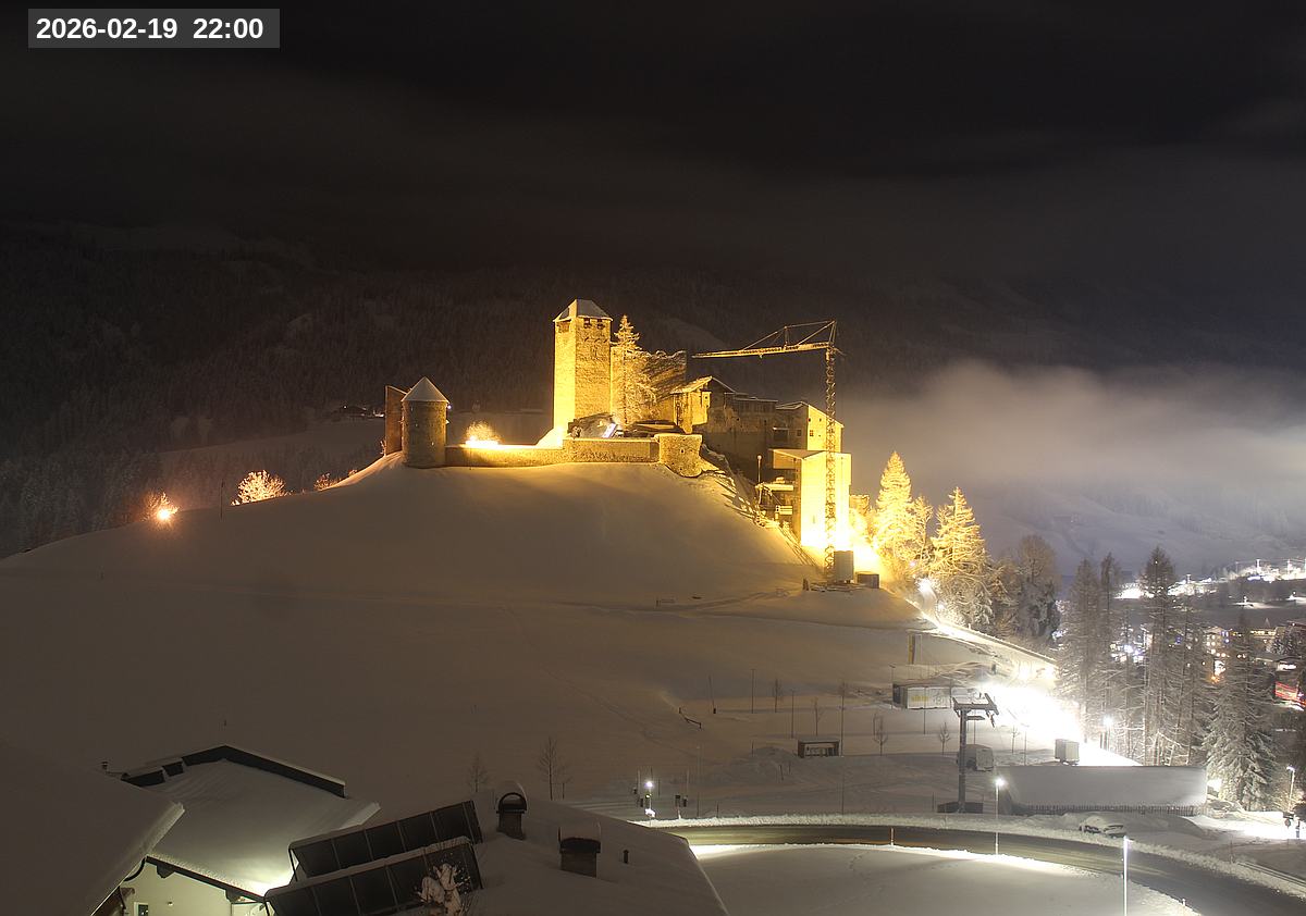 Webcam Burg Heinfels, 2026-02-19 22:00 Uhr