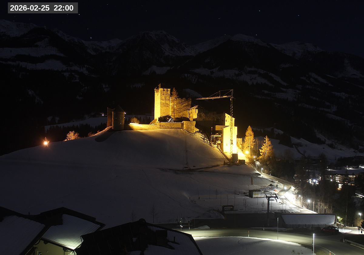 Webcam Burg Heinfels, 2026-02-25 22:00 Uhr