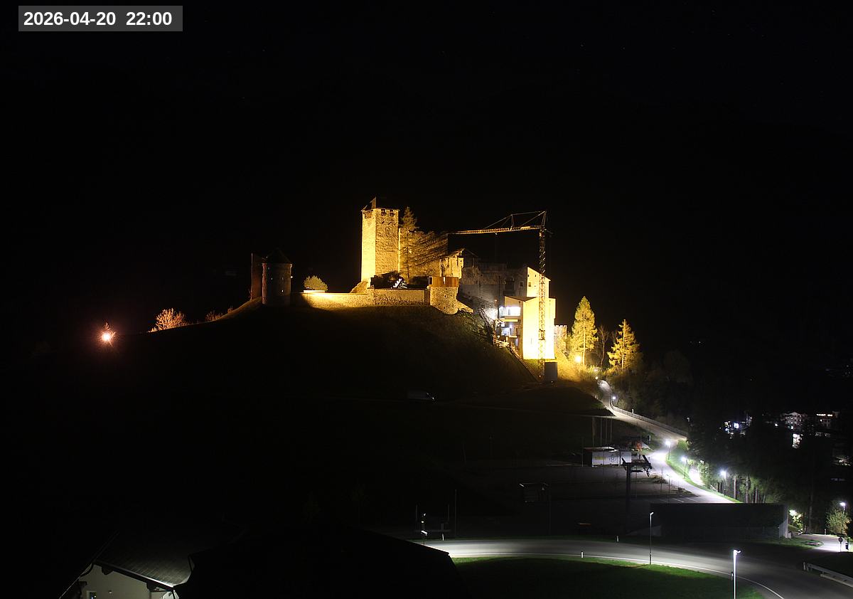 Webcam Burg Heinfels, 2026-04-20 22:00 Uhr